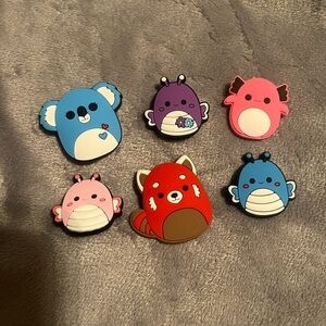 NWOT Kawaii Squishmallow Croc Charms